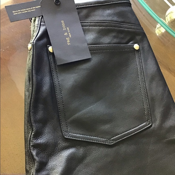 Brand new Rag&Bone Genuine Leather Skirt - Picture 3 of 8